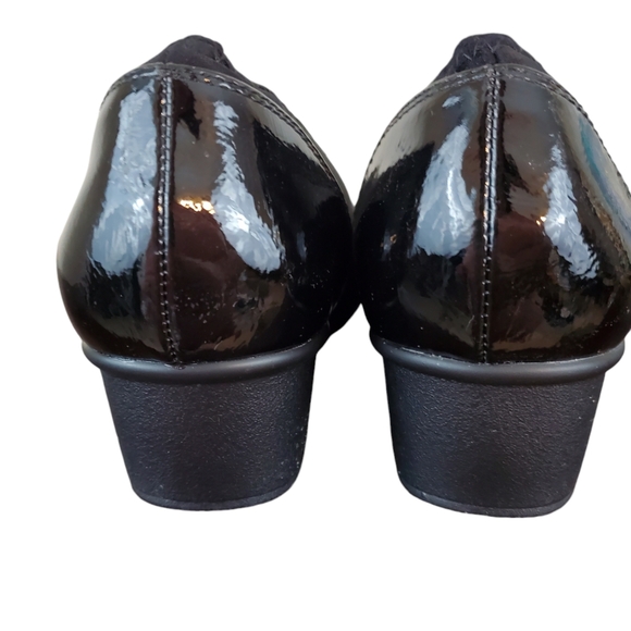 Croft & Barrow Women's Landscape Slip On Ballet Wedge Shoes Black Size 9 1/2 Med - Picture 13 of 13